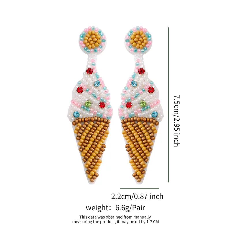 Fun tropical earrings