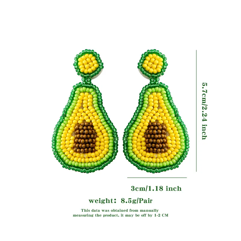 Fun tropical earrings