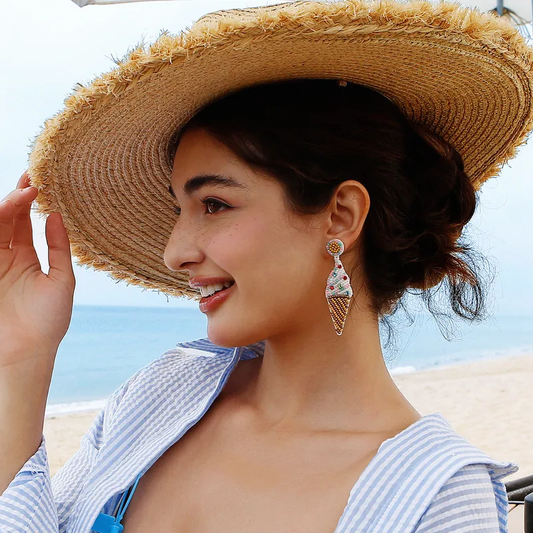 Fun tropical earrings